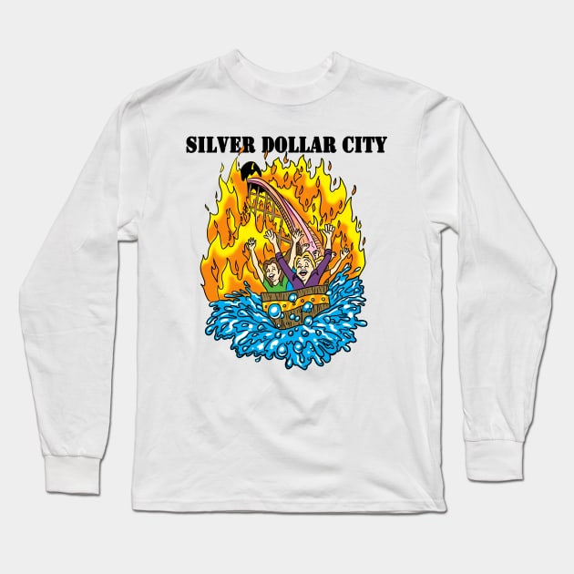 silver dollar city Long Sleeve T-Shirt by jasonwulf